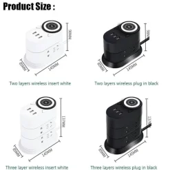 Comfort u0026 Style Gadgets Für Zuhause-Wireless Charging Hub - Multifunktionale Steckdose