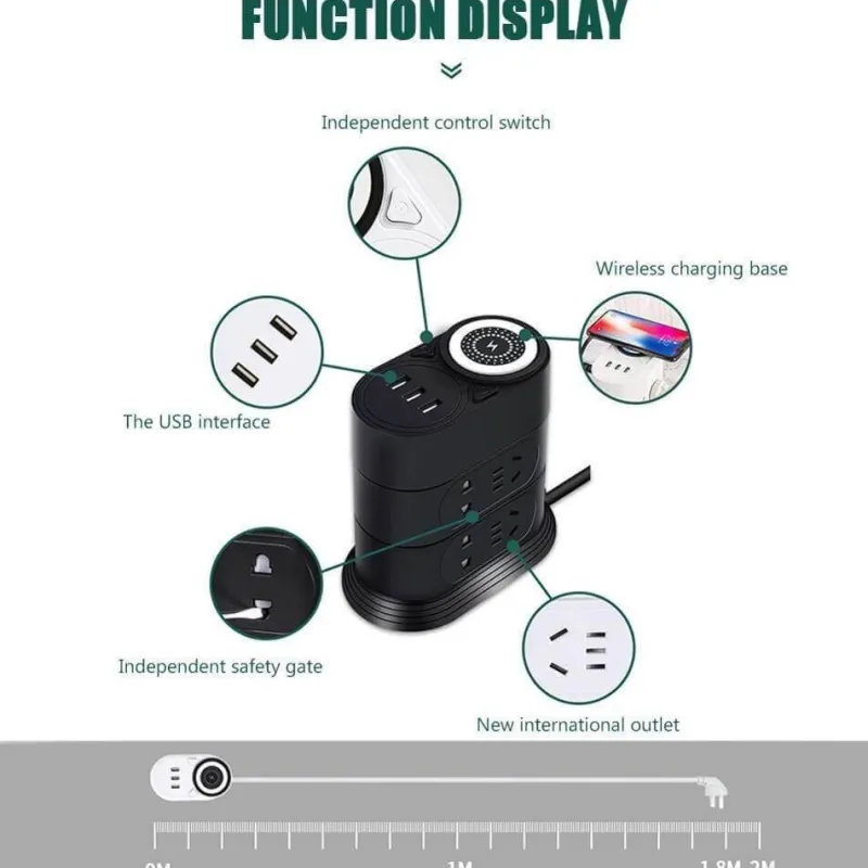 Comfort u0026 Style Gadgets Für Zuhause-Wireless Charging Hub - Multifunktionale Steckdose