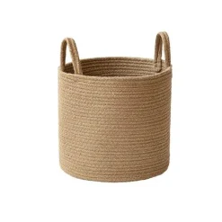 Aqua Essence Badezimmer-Woven Storage Basket - Brooke Decorative Organizer