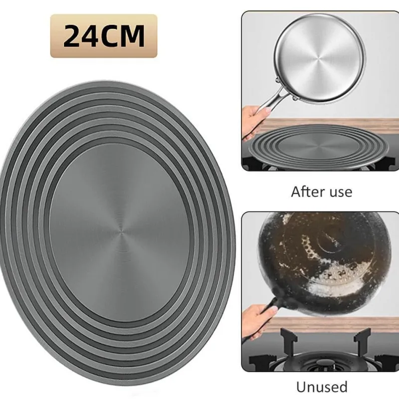 The Culinary Kit Küche & Esszimmer-Wärmeverteilerplatte – Küchenwerkzeug zur gleichmäßigen Wärmeverteilung