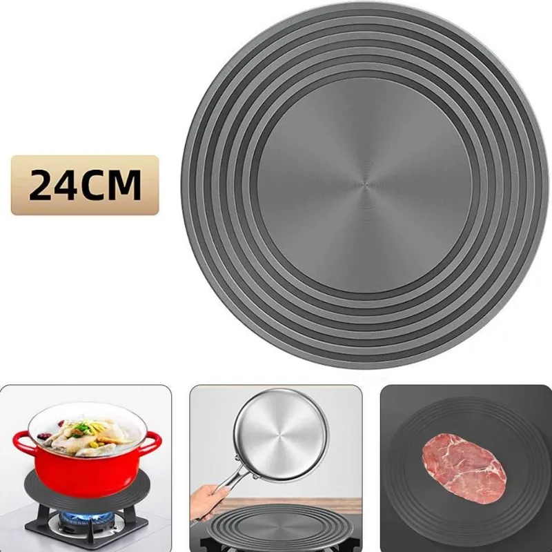 The Culinary Kit Küche & Esszimmer-Wärmeverteilerplatte – Küchenwerkzeug zur gleichmäßigen Wärmeverteilung