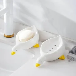 The Culinary Kit Küche & Esszimmer-Wütende Ente Cartoon Lagerung Drainable