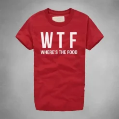Damen Everly u0026 Lace Damenbekleidung-WTF Wo ist das Essen T-Shirt - Lustiges Foodie T-Shirt