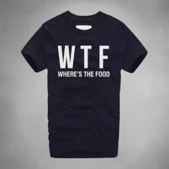 Damen Everly u0026 Lace Damenbekleidung-WTF Wo ist das Essen T-Shirt - Lustiges Foodie T-Shirt