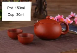 Plates u0026 More Küche & Esszimmer-Yixing Lila Ton Teeset - Kanne 2 Tassen für die XiShi-Zeremonie