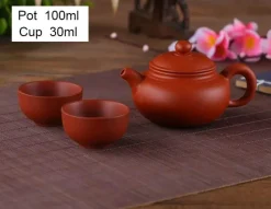 Plates u0026 More Küche & Esszimmer-Yixing Lila Ton Teeset - Kanne 2 Tassen für die XiShi-Zeremonie