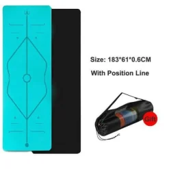 The Relaxation Nook Gesundheits-Gadgets|Gesundheits- Und Entspannungstools-Yogamatte – Übungsmatte zur Körperausrichtung für eine optimale Haltung