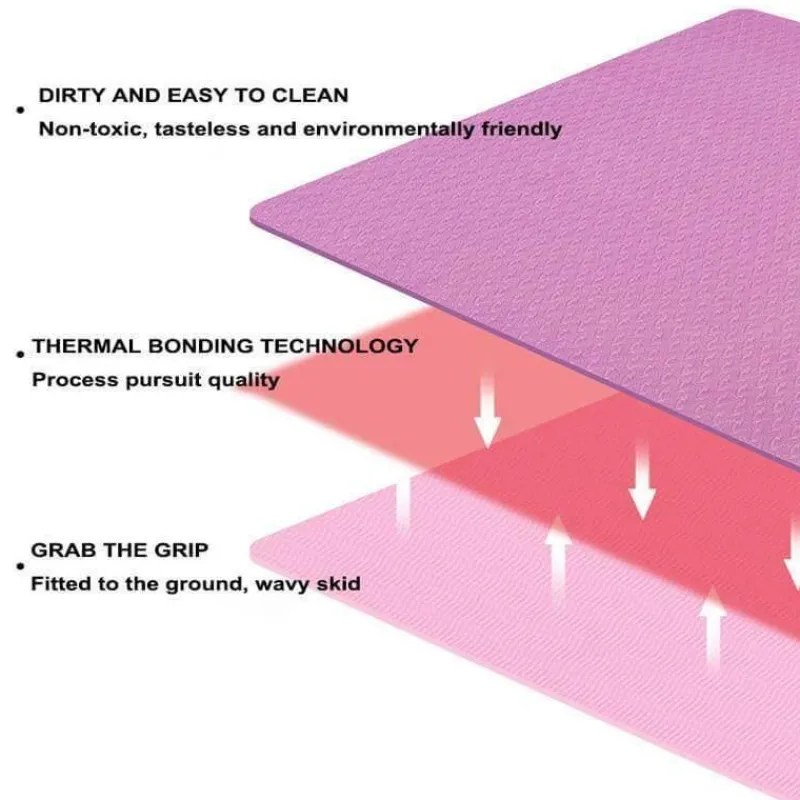 The Relaxation Nook Gesundheits-Gadgets|Gesundheits- Und Entspannungstools-Yogamatte – Übungsmatte zur Körperausrichtung für eine optimale Haltung