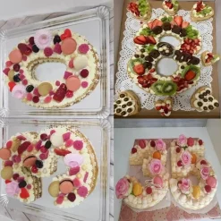 Tom Küche & Esszimmer-Zahlen-Kuchenform – vielseitiges Backwerkzeug für dekorierte Kuchen von 10 bis 35 cm