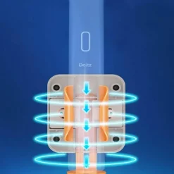 The Blissful Bath Badezimmer-Zahnbürstenhalter zur Wandmontage – Badezimmer-Organizer mit Schwerkraftsensor