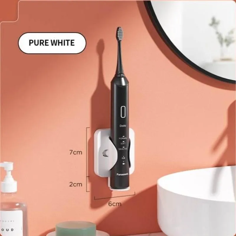 The Blissful Bath Badezimmer-Zahnbürstenhalter zur Wandmontage – Badezimmer-Organizer mit Schwerkraftsensor