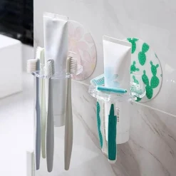 The Blissful Bath Badezimmer-Zahnbürsten-Organizer-Ständer – platzsparende Badezimmeraufbewahrung