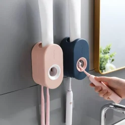 The Blissful Bath Badezimmer-Zahnpastaspender zur Wandmontage – Eleganter Badezimmer-Organizer