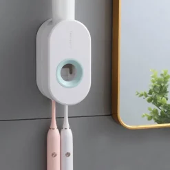 The Blissful Bath Badezimmer-Zahnpastaspender zur Wandmontage – Eleganter Badezimmer-Organizer