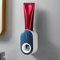 The Blissful Bath Badezimmer-Zahnpastaspender zur Wandmontage – Eleganter Badezimmer-Organizer