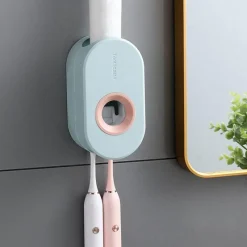 The Blissful Bath Badezimmer-Zahnpastaspender zur Wandmontage – Eleganter Badezimmer-Organizer