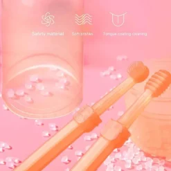 Furendo Haustierzubehör|Reinigungswerkzeuge Für Haustiere-Zahnpflegeset für Haustiere – Zahnbürstenset für Hunde und Katzen