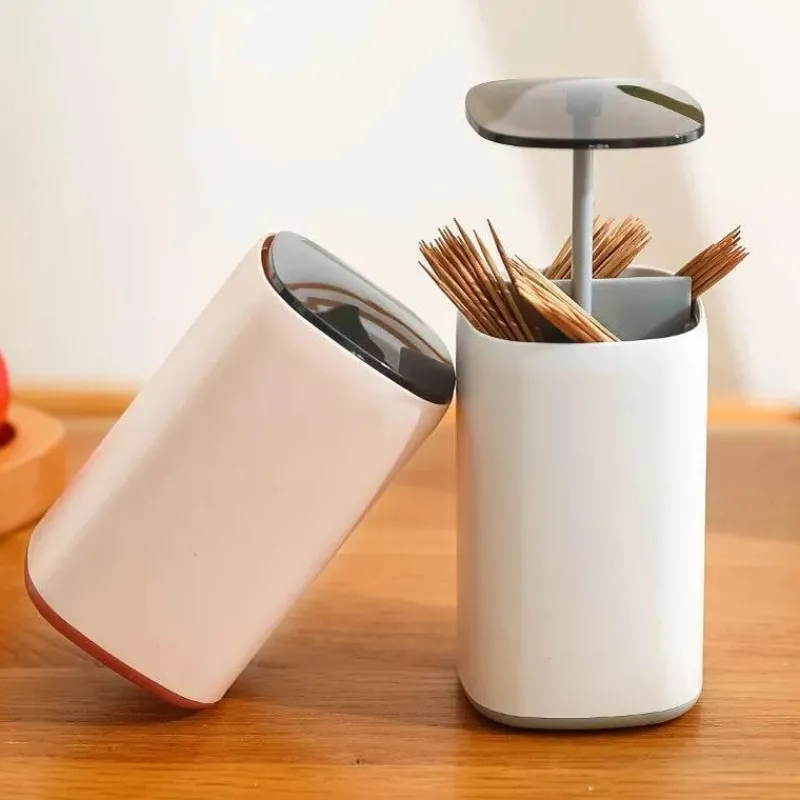 Tom Küche & Esszimmer-Zahnstocherhalter-Spender - Pop-up-Desktop-Organizer