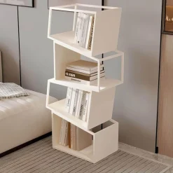 The Lounge Loft Möbel-Zane Bücherregal – Modernes Bücherregal aus Holz