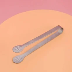 Tom Küche & Esszimmer-Zange aus Edelstahl – vielseitiges Küchenwerkzeug für Lebensmittel, Eis