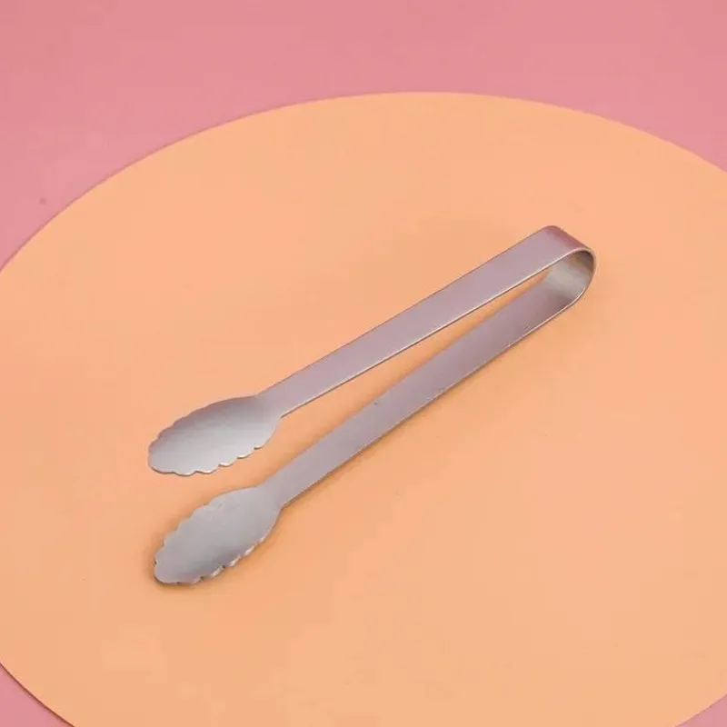 Tom Küche & Esszimmer-Zange aus Edelstahl – vielseitiges Küchenwerkzeug für Lebensmittel, Eis