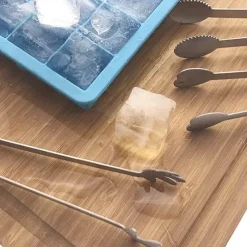 Tom Küche & Esszimmer-Zange aus Edelstahl – vielseitiges Küchenwerkzeug für Lebensmittel, Eis