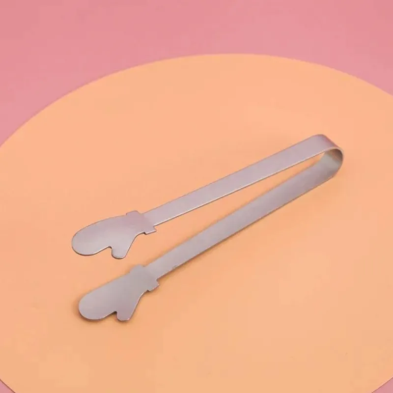 Tom Küche & Esszimmer-Zange aus Edelstahl – vielseitiges Küchenwerkzeug für Lebensmittel, Eis