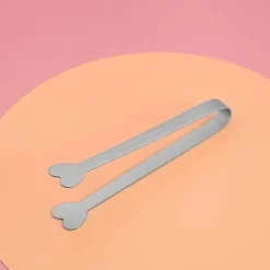 Tom Küche & Esszimmer-Zange aus Edelstahl – vielseitiges Küchenwerkzeug für Lebensmittel, Eis