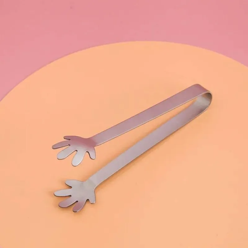 Tom Küche & Esszimmer-Zange aus Edelstahl – vielseitiges Küchenwerkzeug für Lebensmittel, Eis