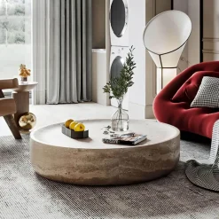 The Coffee Table Co. Möbel-Zariah Travertin Couchtisch