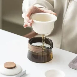 Tom Küche & Esszimmer-Zen-Teeset – Teekanne und Teetasse für zu Hause und unterwegs