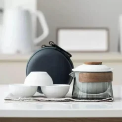 Tom Küche & Esszimmer-Zen-Teeset – Teekanne und Teetasse für zu Hause und unterwegs