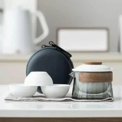 Tom Küche & Esszimmer-Zen-Teeset – Teekanne und Teetasse für zu Hause und unterwegs