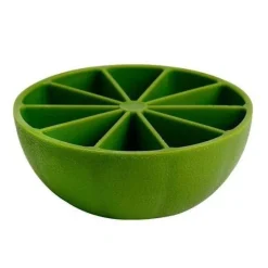 The Decor Haven Küche & Esszimmer-Zitronen-Eiswürfelform – 10-Mulden-Form für kreative Getränke