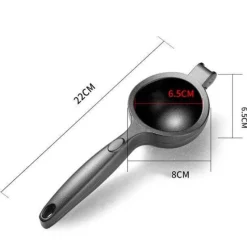 The Decor Haven Küche & Esszimmer-Zitronenpresse – Minimalistische Zitruspresse