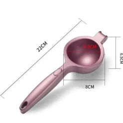 The Decor Haven Küche & Esszimmer-Zitronenpresse – Minimalistische Zitruspresse