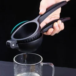 The Decor Haven Küche & Esszimmer-Zitronenpresse – Minimalistische Zitruspresse