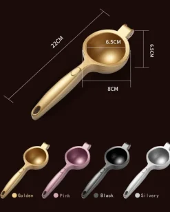 The Decor Haven Küche & Esszimmer-Zitronenpresse – Minimalistische Zitruspresse