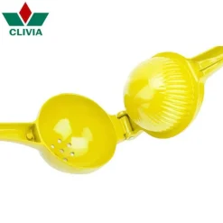 Tom Küche & Esszimmer-Zitronenpresse aus Aluminium – Effiziente Zitruspresse für frische, köstliche Säfte