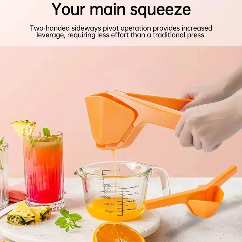 The Culinary Kit Küche & Esszimmer-Zitruspresse – Handpresse, natürliches Fruchtpresse-Werkzeug