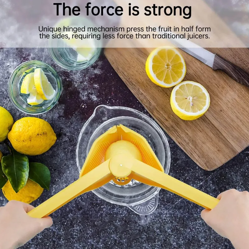 The Culinary Kit Küche & Esszimmer-Zitruspresse – Handpresse, natürliches Fruchtpresse-Werkzeug
