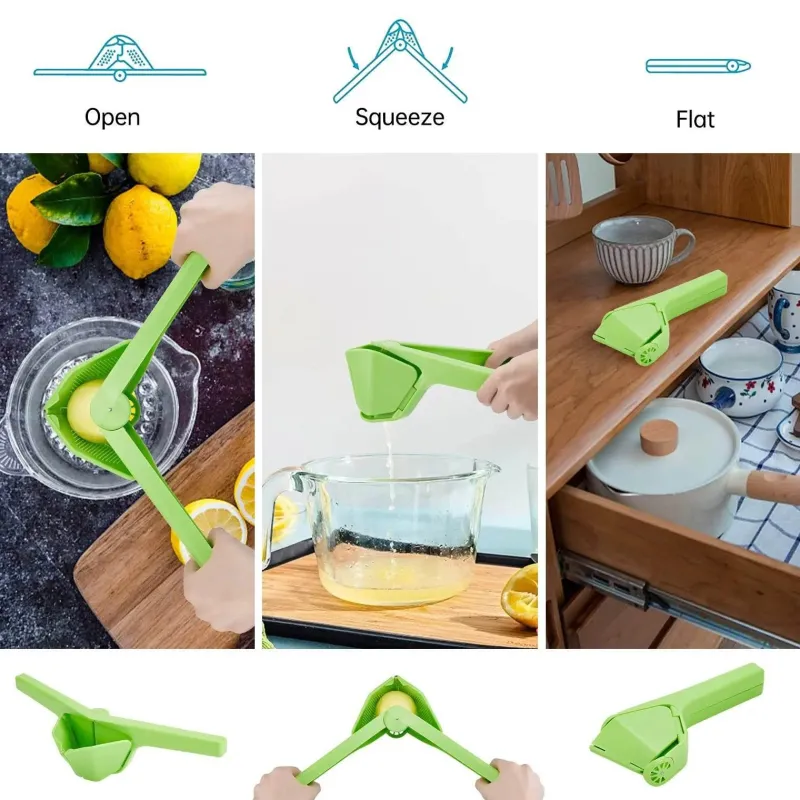 The Culinary Kit Küche & Esszimmer-Zitruspresse – Handpresse, natürliches Fruchtpresse-Werkzeug
