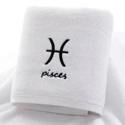 Aqua Essence Badezimmer-Zodiac Bath Towel Set - Astrological Decor Towels