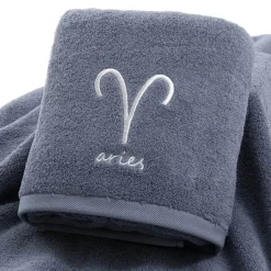 Aqua Essence Badezimmer-Zodiac Bath Towel Set - Astrological Decor Towels
