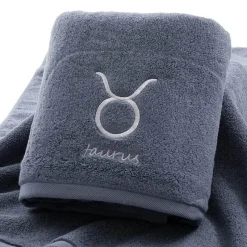 Aqua Essence Badezimmer-Zodiac Bath Towel Set - Astrological Decor Towels