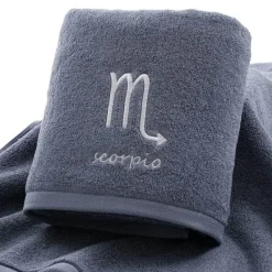 Aqua Essence Badezimmer-Zodiac Bath Towel Set - Astrological Decor Towels