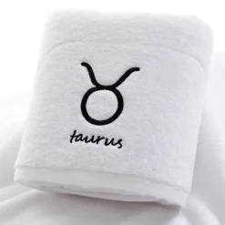 Aqua Essence Badezimmer-Zodiac Bath Towel Set - Astrological Decor Towels