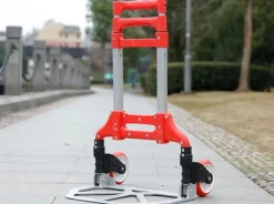 Gear Up u0026 Go Outdoor-Artikel|Outdoor-Gadgets-Zusammenklappbarer Mehrzweckwagen – Tragbarer Allzweck-Reisetrolley