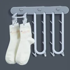 Comfort u0026 Style Gadgets Für Zuhause-Zusammenklappbarer Sockentrockner zur Wandmontage – platzsparender Kleiderbügel