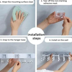 Comfort u0026 Style Gadgets Für Zuhause-Zusammenklappbarer Sockentrockner zur Wandmontage – platzsparender Kleiderbügel